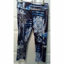 Sho Active Women’s 3/4 Leggings Size Med Multicolor Pattern - $12.19