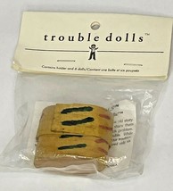 Vintage Guatemalan Trouble Dolls in Box Basket 6 Dolls and Container - £11.15 GBP