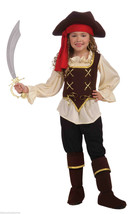 Forum Buccaneer Girl Pirate Swashbuckler Child Halloween Costume Small 67579 - £15.97 GBP