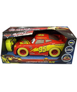 Disney Pixar Cars Glow Racers Lightning McQueen Remote Control Race Car - $52.50