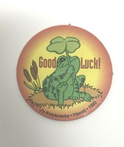 Good Luck Frog J&#39;s Knicknacks Hawaii 1993 Milkcap POG Hawaii - £9.92 GBP