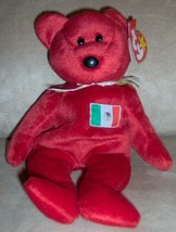 &#39;99 TY ORIG Beanie Baby OSITO the BEAR 5TH Gen HT 7TH Gen Hologram TT MWMT - $4.48