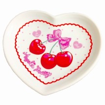 Angelic Pretty Wrapping Cherry Plate in White Lolita Fashion Accessory Rare - £55.17 GBP