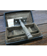Rare Antique Soviet Russian USSR Safety Razor KZ In original Box 1943 St... - $95.16
