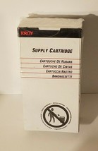 Kroy Nero su Bianco Continuo Dt Supply Cartridge 2560116 .375 &quot; X 12.2m ... - £12.29 GBP
