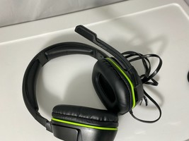 Afterglow Headphones LVL3 Wired Headset LVL 3 for Xbox One Black Green G... - $24.95