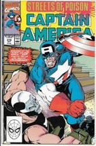 Captain America Comic Book #378 Marvel Comics 1990 FINE+ - $1.75