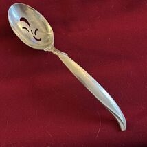 Vtg Pierced Svg Tablespoon 1847 Rogers Bros FLAIR Int’l Silver  8 1/2" 1956 - $11.87