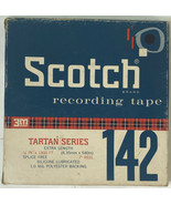 Scotch #142 7-inch Reel to Reel Magnetic Recording Tape vintage - £15.47 GBP