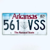 2018 United States Arkansas Natural State Passenger License Plate 561 VSS - $16.82