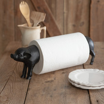 Cast Iron Pig Paper Towel Holder - £67.05 GBP