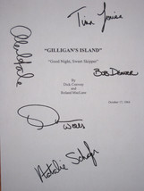 Gilligan&#39;s Island Signed TV Script Screenplay Autograph X5 Bob Denver Alan Hale  - £13.36 GBP