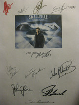 Smallville Signed TV Pilot Script Screenplay X11 Tom Welling John Schnei... - £13.58 GBP