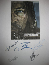 The Revenant Signed Film Movie Screenplay Script X5 Autograph Leonardo D... - £15.94 GBP