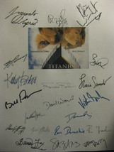 Titanic Signed Film Movie Script Screenplay X20 Autographs Leonardo DiCaprio Kat - £15.63 GBP