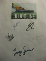 Bloodline Signed TV Script Screenplay X5 Autographs Kyle Chandler Linda Cardelli - £13.42 GBP