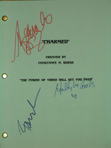 Charmed Signed Finale Script TV Screenplay X3 Alyssa Milano Rose McGowan Holly C - £13.36 GBP