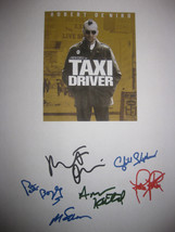 Taxi Driver Signed Film Movie Script Screenplay X6 Robert De Nero Cybill... - £15.72 GBP