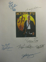 Kung Fu TV Pilot Cast Signed Script Screenplay X7 Autographs David Carra... - $16.99