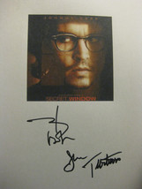 Secret Window Signed Film Movie Screenplay Script Autographs Signatures ... - £15.65 GBP