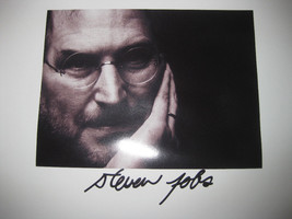 Steve Jobs Signed Photo Steven 1998 to 2010 8x10 Autographed Signature Picture a - £7.83 GBP