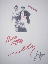 Pretty in Pink Signed Movie Film Script Screenplay X3 Autographs Molly Ringwald  - £15.61 GBP