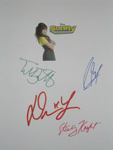 Sonny With a Chance Signed TV Script Screenplay X4 Autographs Demi Lovato Tiffan - $16.99