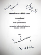 From Russia With Love Signed Film Movie Script Screenplay X4 Bond 007 Sean Conne - £15.71 GBP