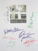 Annie Hall Signed Script Screenplay X7 Woody Allen Diane Keaton Tony Roberts Chr - £15.97 GBP