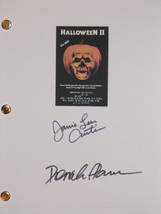 Halloween II 2 Signed Film Movie Script Screenplay Jamie Lee Curtis Donald Pleas - £15.71 GBP