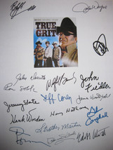 True Grit Signed Film Movie Script Screenplay X17 John Wayne Glen Campbe... - $19.99