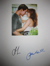 The Vow Signed Movie Film Screenplay Script X2 Rachel McAdams Channing T... - $19.99