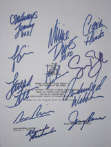 The Phantom of the Opera Signed Musical Screenplay Script Autograph X11 Gerard B - £15.79 GBP