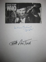 Doctor Who Signed TV Pilot Screenplay Script the Original 1963 Autograph... - $19.99