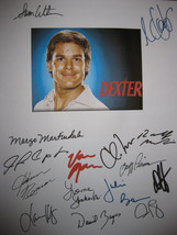 Dexter Pilot Signed TV Screenplay Script X15 Autograph Michael C Hall Julie Benz - $16.99