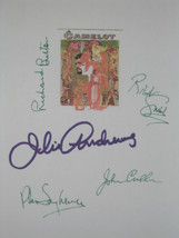 Camelot Broadway Musical Signed Script Screenplay Autograph Julie Andrew... - £15.95 GBP