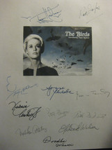 The Birds Signed Film Movie Script Screenplay X11 Autographs Tippi Hedre... - £15.95 GBP