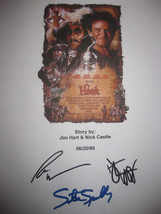 Hook Signed Movie Film Script Screenplay Autographs Robin Williams Steve... - $19.99