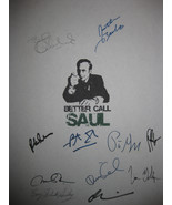 Better Call Saul Signed TV Script Screenplay X11 Autograph Bob Odenkirk Jonathan - $16.99