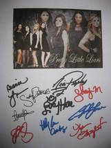 Pretty Little Liars Signed TV Screenplay Script X10 Autograph Lucy Hale Holly Ma - $16.99