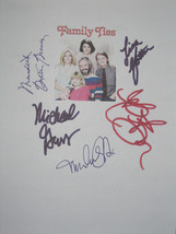 Family Ties Signed TV Screenplay Script Autograph Michael J Fox Michael ... - £13.36 GBP