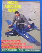 Model  Airplane News Magazine September 1966 - £7.75 GBP