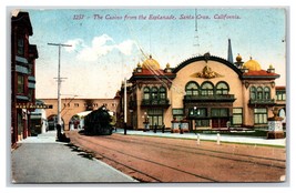Casino View From Esplanade Santa Cruz California CA 1912 DB Postcard U16 - £4.06 GBP