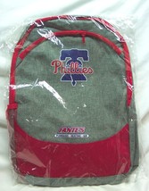 Philadelphia Phillies Mlb Baseball Red &amp; Gray Backpack Bag New Sga - $19.80