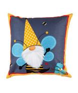 Gnome 4PLC383 Honey Honeycomb Bee 18 x 18 Inddor Outdoor Pillow Cover - $301.58 MXN