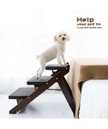 Foldable 3 Levels Dog Wood Stairs - $2,418.02 MXN