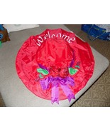 Windsculpts Welcome Lady&#39;s Club Red Hat New Creative Sculpted Flag NEW - $505.01 MXN