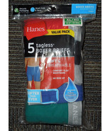 Hanes Men&#39;s Boxer Brief Tag Less Comfort Flex Waistband 5Pack XL - $19.99