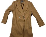 Womens Brown DKNY Fashion Coat size Small Color is Cam New with tags - $29.69