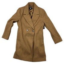 Womens Brown DKNY Fashion Coat size Small Color is Cam New with tags - £23.21 GBP